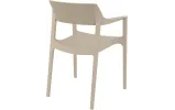 Стілець з підлокітниками Сієста Тулум / Siesta Tulum Armchair тауп - фото 4