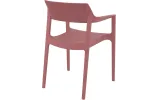 Стілець з підлокітниками Сієста Тулум / Siesta Tulum Armchair марсала - фото 4
