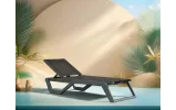 Шезлонг Сієста Ріо Про / Siesta Rio Pro темно-сірий/чорний - фото 9